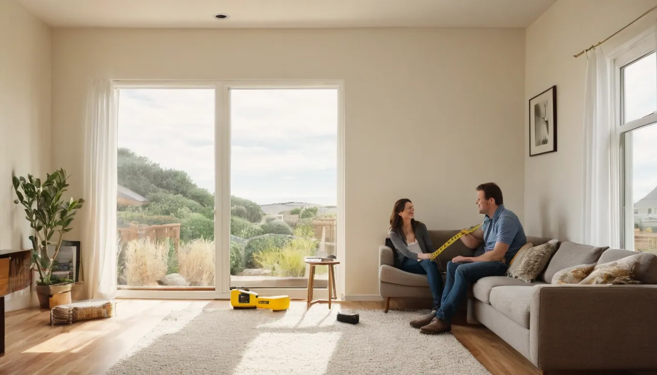 A homeowner talking with a window provider at the front door in the Denver area